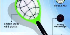 RYL - RKT - 01 The chargeable mosquito racket 400 mah battery