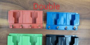 double wall mobile stand wall mount holder for charging,ac remote holder/key chain