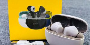 m fox galaxy buds fast charge 100 hrs play time 360 surround sound