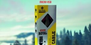 ROYAL C3 MICRO 3.0 AMP 4 CORE METAL DATA CABLE