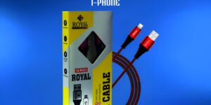 ROYAL C3 IPHONE 3.0 AMP 4 CORE METAL DATA CABLE
