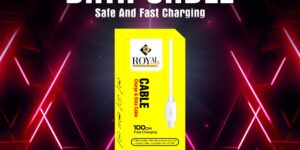 ROYAL DC-204 3.0 AMP TYPE C CABLE CHARHING+DATA TRANSFER(20pc)